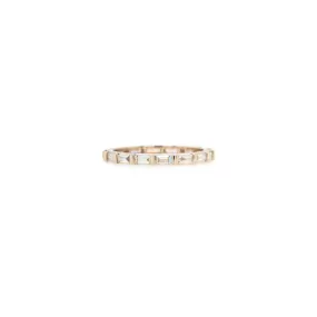 14k Baguette Diamond Eternity Band