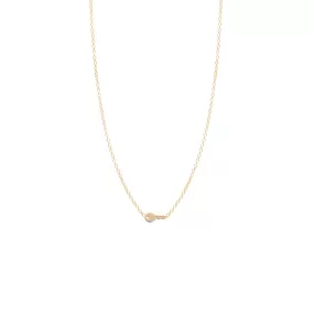 14k Itty Bitty Key Necklace