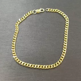 22k / 916 Gold Solid Cowboy Bracelet V2