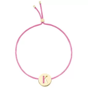 ABC's - K 18K Gold Plated Bracelet