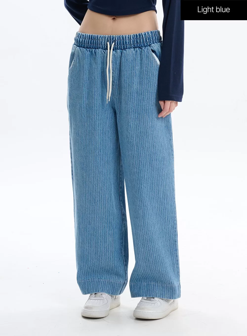 Corduroy Pants with Banding IF413