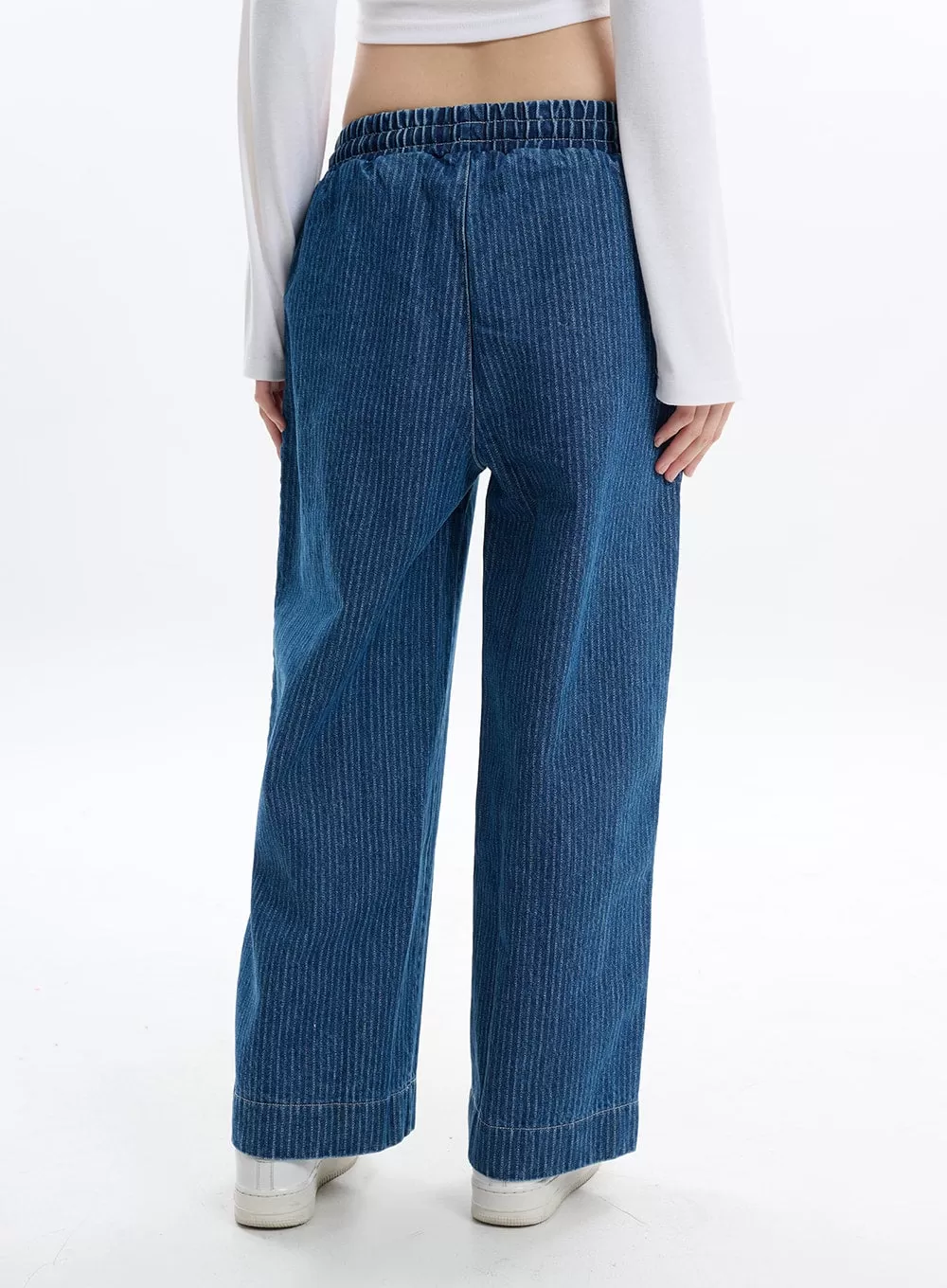 Corduroy Pants with Banding IF413