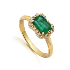 Emerald Water Ring