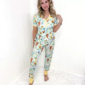 Farm Life Buttery Soft Short Sleeve Pajamas Set