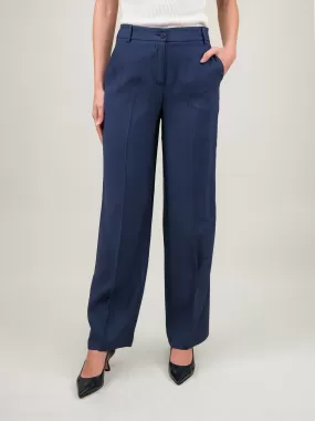 PANTALONE A PALAZZO BLU