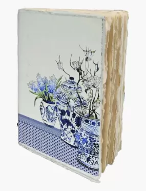 PERGAMINO Cuaderno jarrones porcelana A5