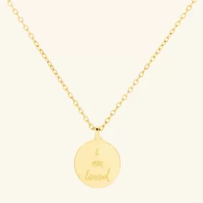 "I am Loved" Affirmations Necklace