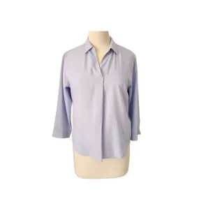 Uniqlo Lilac Collared Top | Pre Loved |